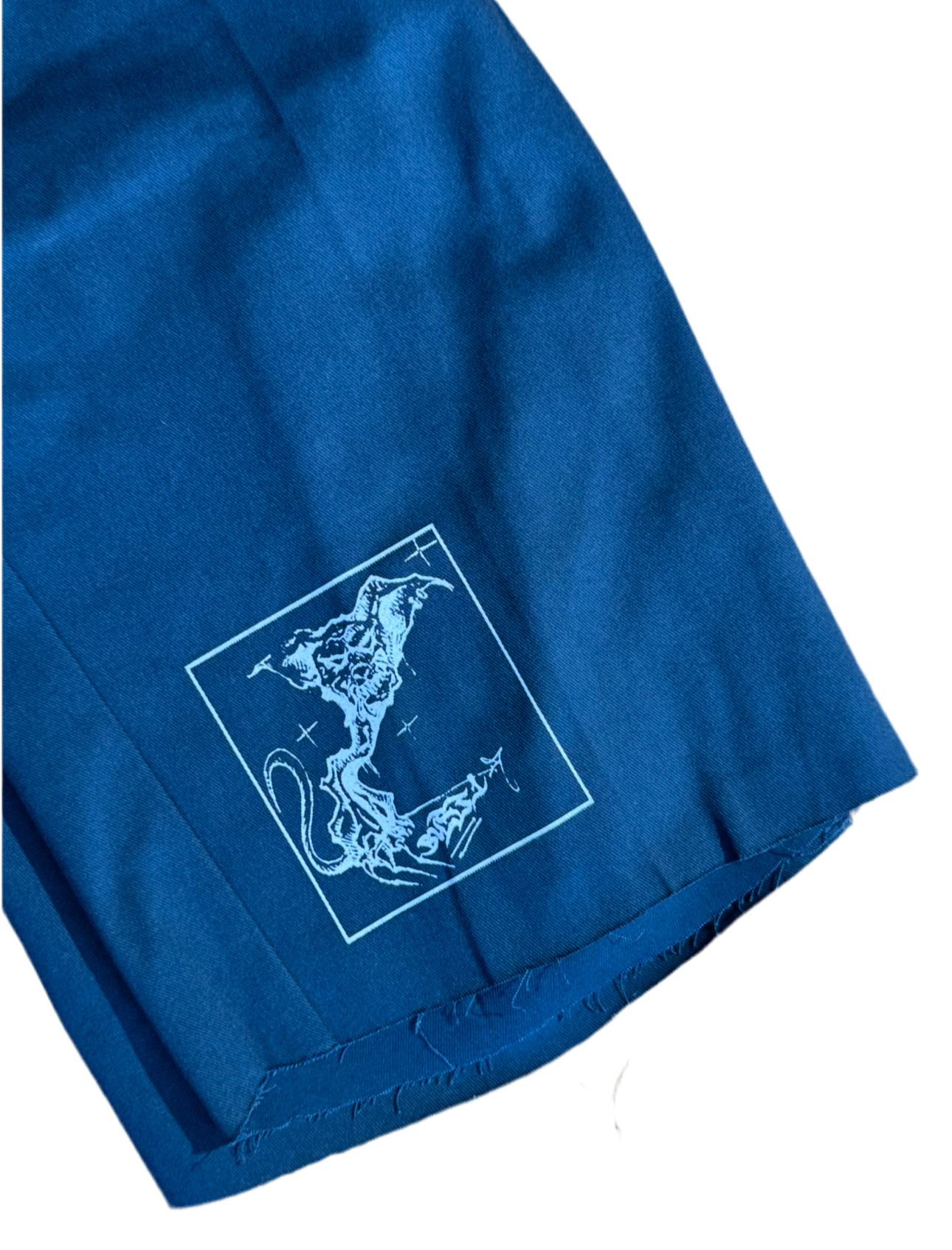 navy blue dickies jorts