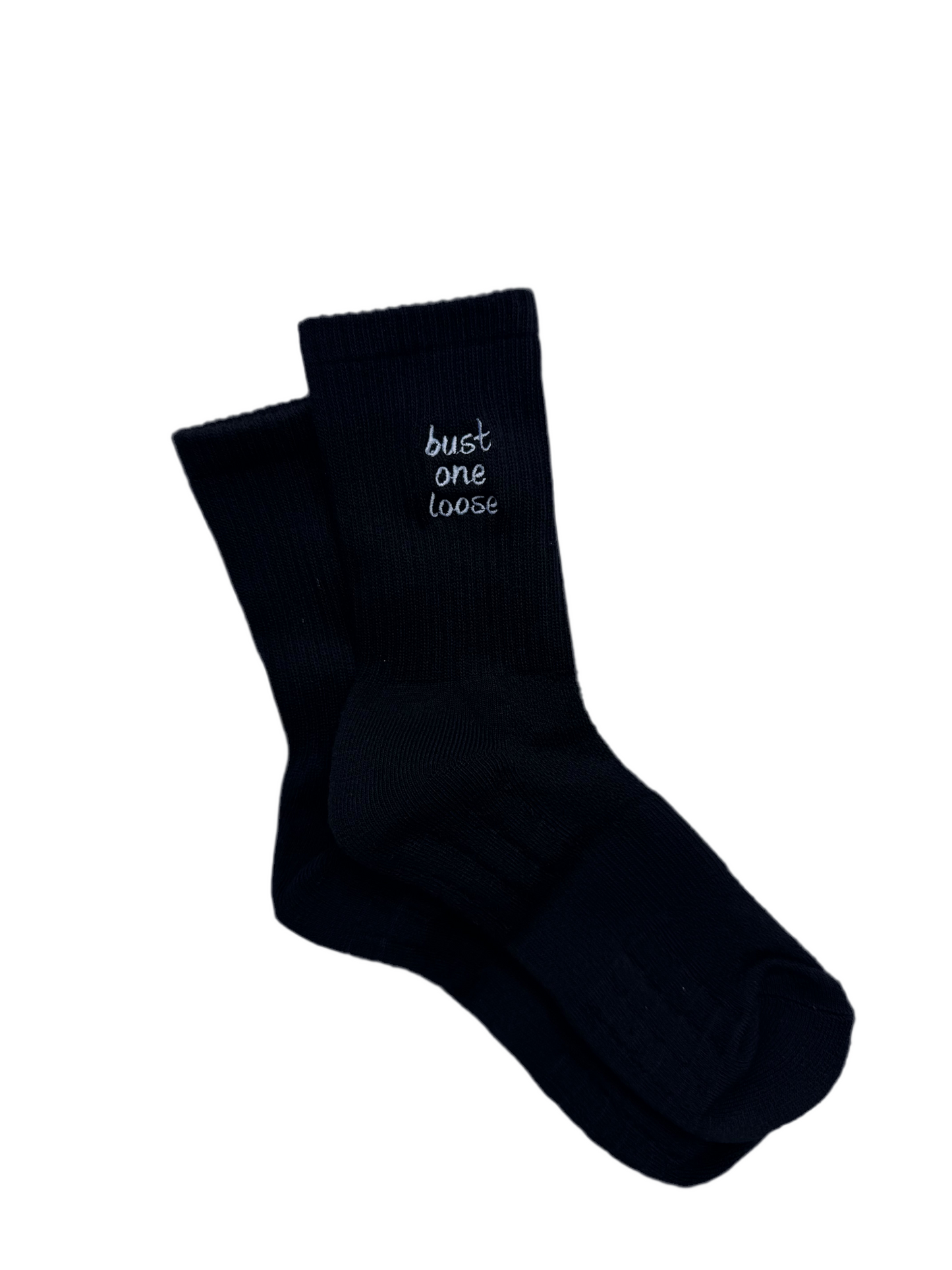 embroidered sports socks