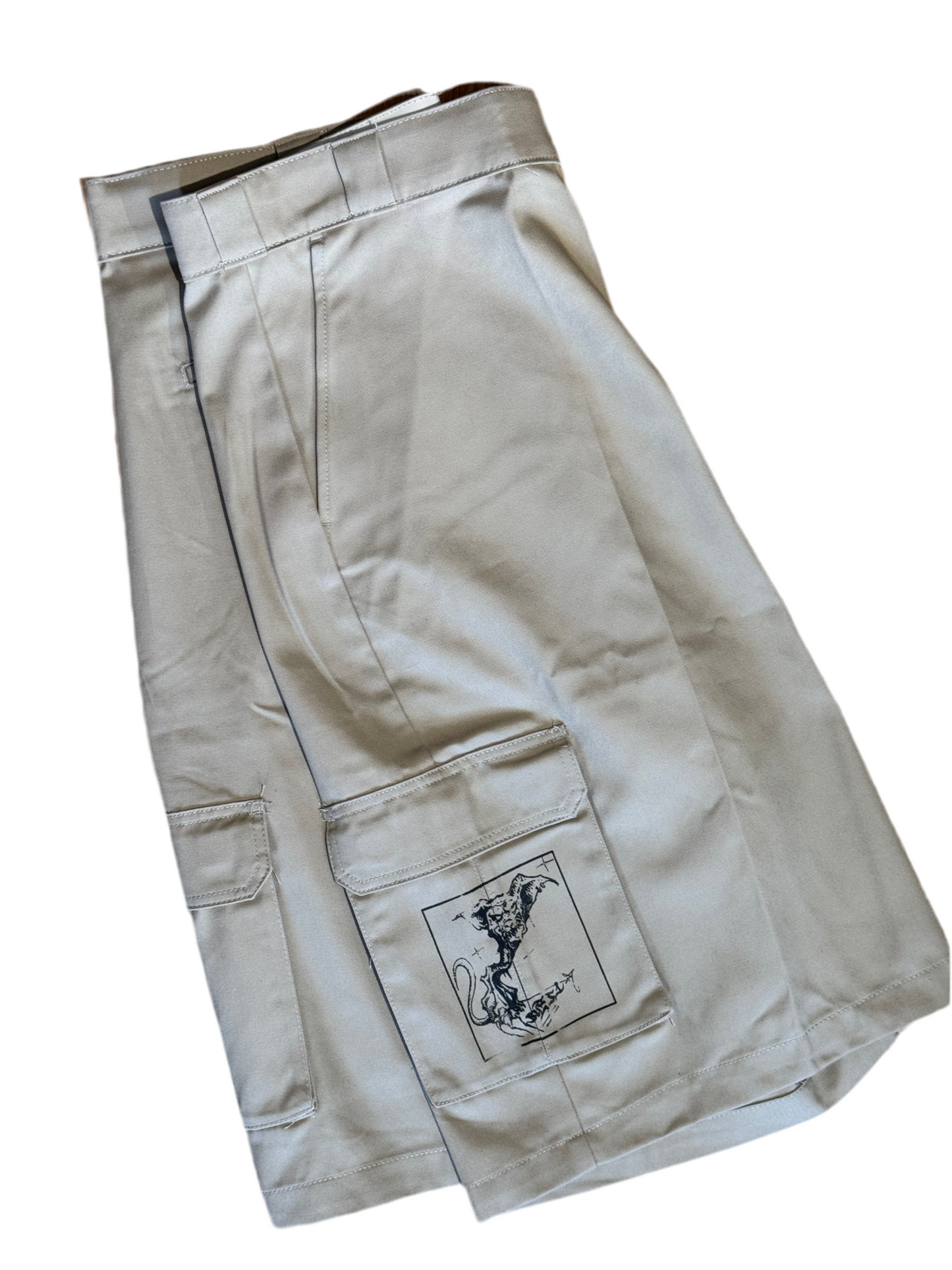 khaki dickies shorts