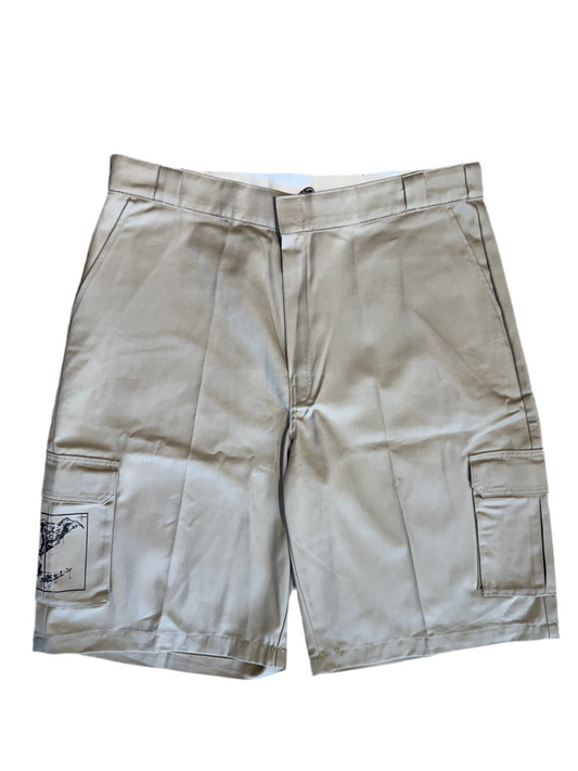 khaki dickies shorts